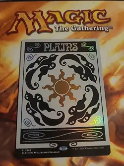 MTG Plains (Rainbow Foil) Secret Lair Drop 0888 NM - Image 1