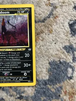 Pokemon TCG Houndoom 8/64 Neo Revelation Holo Rare HP70 Moderately Played Card - Image 4
