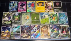 Illustration Rare / Full Art Lot of 35 Cards - Image 1