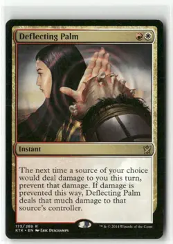 Deflecting Palm - Khans of Tarkir MTG Moderately Played - Image 1