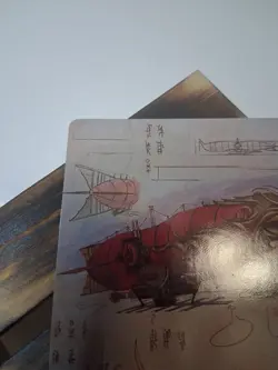 Phoenix Fleet Airship Art Card Gold Stamped MTG Avatar The Last Airbender - Image 4