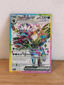 Pokemon TCG Hydreigon EX Full Art Ultra Rare Holo Card Surging Sparks 223 / 191 - Image 1