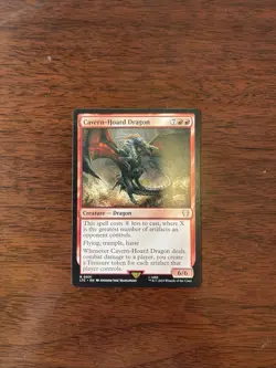 Magic the Gathering Cavern-Hoard Dragon Rare 0031 NM - Image 1