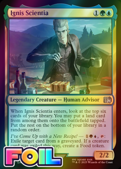 x1 Ignis Scientia FOIL FIN Final Fantasy MTG 227 M/NM 1x - Image 1