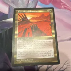 Wizards of the Coast Squandered Resources Visions Rare Enchantment Moderate play - Image 1