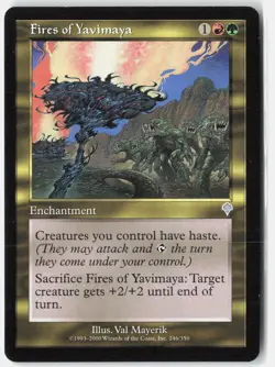 Fires of Yavimaya U Invasion 246 NM - Image 1