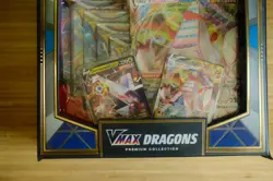 Pokemon TCG VMAX Dragons Premium Collection Box 2022 Brand New Factory Sealed - Image 2