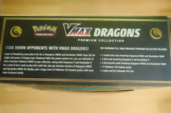Pokemon TCG VMAX Dragons Premium Collection Box 2022 Brand New Factory Sealed - Image 5