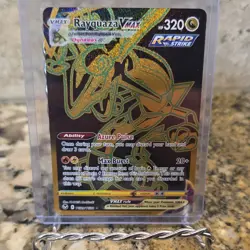 Pokemon Rayquaza VMAX TG29/TG30 Silver Tempest Secret Rare Full Art Holo English - Image 1