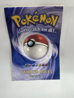 Pokemon TCG Trading Card Game Starter Rules Version 1 - Image 1