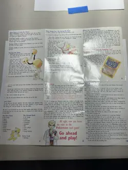 Pokemon TCG Trading Card Game Starter Rules Version 1 - Image 4