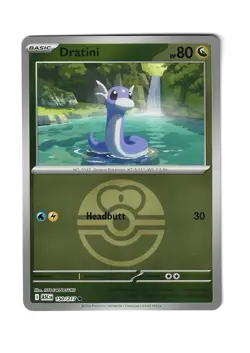 Dratini (Love Ball) Common Reverse Holo ASC 150/217 NM Pokemon TCG - Image 1