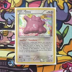 Ditto 108/149 Boundaries Crossed Holo Rare 2012 Pokemon TCG HP 70 Basic EN - Image 1