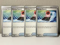 x4 Energy Search 072/088 Perfect Order POR Playset Pokemon TCG - Image 1
