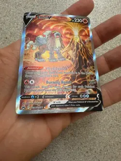 ENTEI V GG36/GG70 HOLO V RARE CROWN ZENITH GALARIAN GALLERY POKEMON NM - Image 3