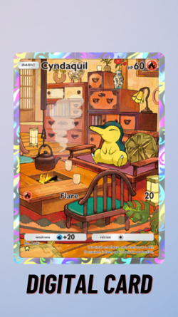 Cyndaquil Full Art Wisdom Of Sea And Sky Pokemon TCG Pocket 1 Star ⭐ (English) - Image 1