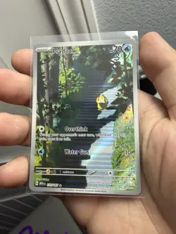 Pokemon TCG Psyduck Illustration Rare Full Art Holo 175/165 SV151 70 HP - Image 1