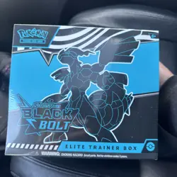 Pokemon Scarlet and Violet Black Bolt Elite Trainer Box BRAND NEW ETB SEALED - Image 1