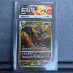 Pokemon TCG: Origin Forme Dialga Vstar Gg68/Gg70 - SWSH Crown Zenith - Ace 9 - Image 1