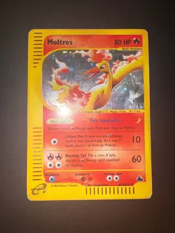 2003 Pokemon Skyridge Moltres Holo Rare #H20 - Image 1