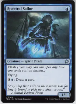 MTG Spectral Sailor 164 Foundations U Normal NM - Image 1