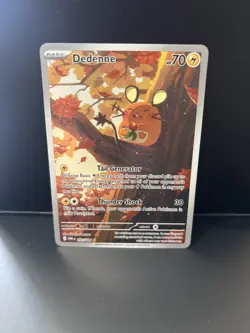 Pokemon Perfect Order Dedenne 093/088 Illustration Rare IR NM Pack Fresh! - Image 1