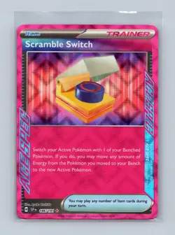 Scramble Switch 186/191 ACE SPEC Rare Surging Sparks Pokemon Lightly Played - Image 1