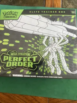 Pokemon TCG Mega Evolution Perfect Order Elite Trainer Box ETB Sealed 9 Packs + - Image 1