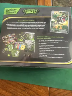 Pokemon TCG Mega Evolution Perfect Order Elite Trainer Box ETB Sealed 9 Packs + - Image 3