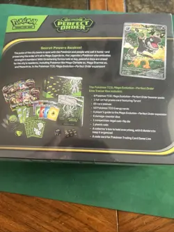 Pokemon TCG Mega Evolution Perfect Order Elite Trainer Box ETB Sealed 9 Packs + - Image 4