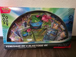 Pokemon Venusaur ex & Blastoise ex Premium collection box. New and free delivery - Image 1