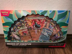 Pokemon TCG Masks of Ogerpon Premium Collection Box Sealed New. Free delivery. - Image 1