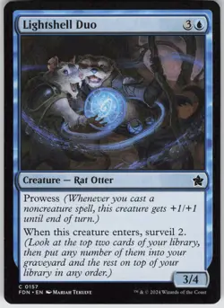 MTG Lightshell Duo 157 Foundations C Normal NM - Image 1