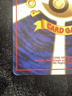 Pokemon TCG Rocket's Hitmonchan Leaders' Stadium Holo Rare 107 60 HP Japanese - Image 3