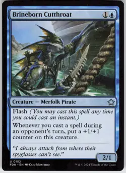 MTG Brineborn Cutthroat 152 Foundations U Normal NM - Image 1