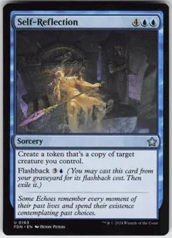 MTG Self-Reflection 163 Foundations U Normal NM - Image 1