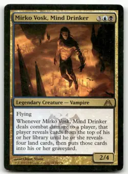 Mirko Vosk, Mind Drinker - Dragon's Maze MTG Heavily Played - Image 1