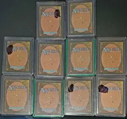 Old School Vintage Magic the Gathering Card Lot of 40 Cards MTG MP Rares - Image 2