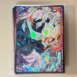 Reshiram Zekrom Kyurem 60 Count Deck Shield Sleeves for Pokemon Cards - Image 1