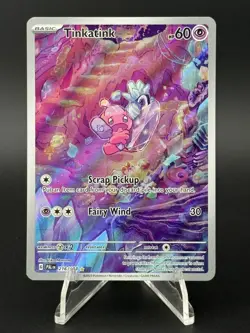 Tinkatink 216/193 Illustration Rare ⭐ Holo NM SV02: Paldea Evolved Pokemon TCG - Image 1