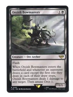Orcish Bowmasters R Universes Beyond: The Lord of the Rings 103 NM - Image 1