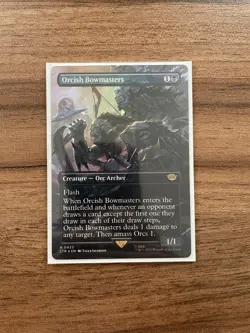 Orcish Bowmasters (Borderless) - Foil - Universes Beyond: the Lord of the Rings - Image 1