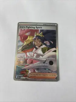 Pokemon Iris's Fighting Spirit 292/217 EN: Full Art Holo Trainer Card (English) - Image 1