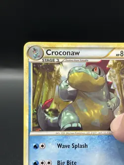 (NM) Croconaw 38/123 Uncommon Heart Gold Soul Silver Pokemon TCG Card 330a-73 - Image 3