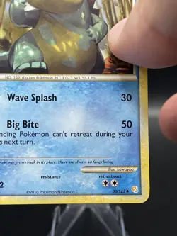 (NM) Croconaw 38/123 Uncommon Heart Gold Soul Silver Pokemon TCG Card 330a-73 - Image 5