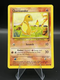 (LP) Charmander 69/130 Base Set 2 Pokemon TCG Card 330a-56 - Image 1