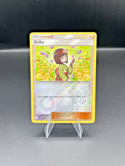 (NM) Erika Reverse Holo 191/236 Cosmic Eclipse Pokemon Card - Image 1