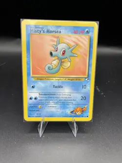 (NM) Misty's Horsea 86/132 Gym Heroes Pokemon Card TCG - Image 1