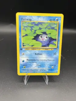 (NM) Poliwag 1st ed 62/75 Neo Discovery Pokemon Card TCG SEE PICS - Image 1