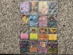 Pokemon TCG 16 Card Lot Holo Foil English Sword & Shield Scarlet & Violet Sylve… - Image 1